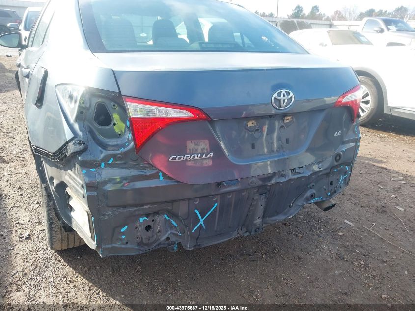 2016 Toyota Corolla Le VIN: 5YFBURHEXGP481358 Lot: 43975687