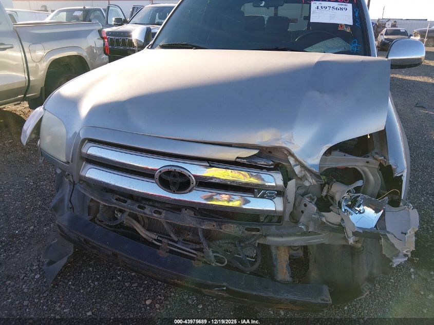 2006 Toyota Tundra Sr5 V8 VIN: 5TBBT44156S474440 Lot: 43975689