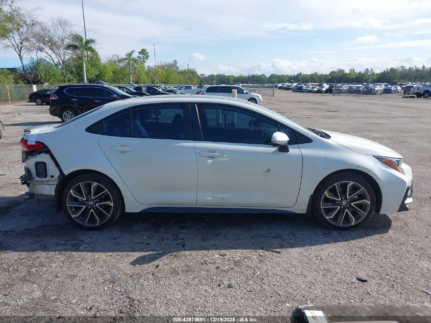 2021 Toyota Corolla Xse VIN: 5YFT4MCE5MP097787 Lot: 43975691