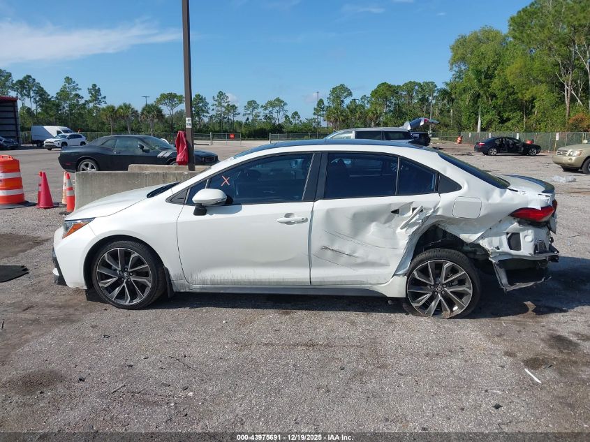 2021 Toyota Corolla Xse VIN: 5YFT4MCE5MP097787 Lot: 43975691