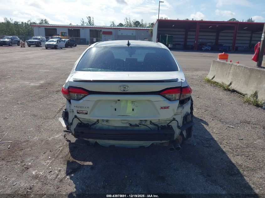 2021 Toyota Corolla Xse VIN: 5YFT4MCE5MP097787 Lot: 43975691