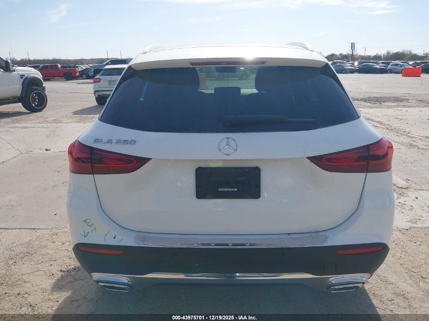 2025 Mercedes-Benz Gla 250 4Matic VIN: W1N4N4GB8SJ639928 Lot: 43975701