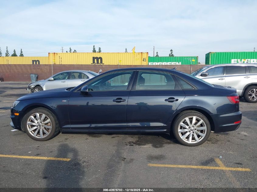 2018 Audi A4 2.0T Tech Ultra Premium/2.0T Ultra Premium VIN: WAUKMAF42JA223324 Lot: 43975703