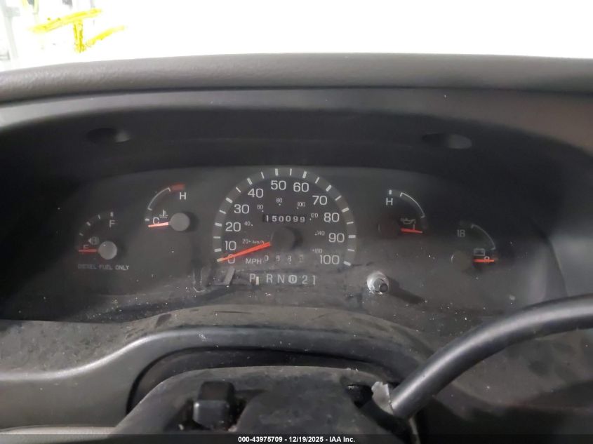 1999 Ford E-350 Super Duty Commercial/Recreational VIN: 1FTSS34F3XHA06860 Lot: 43975709