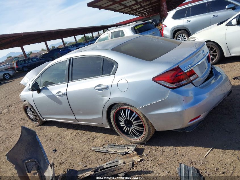 2015 Honda Civic Lx VIN: 2HGFB2F58FH560809 Lot: 43975714