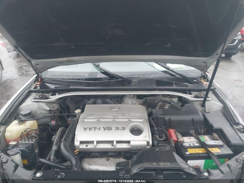 2005 Lexus Es 330 VIN: JTHBA30G055076816 Lot: 43975716