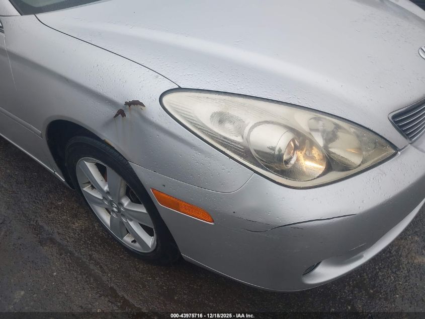 2005 Lexus Es 330 VIN: JTHBA30G055076816 Lot: 43975716