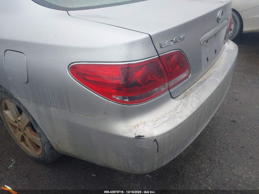 2005 Lexus Es 330 VIN: JTHBA30G055076816 Lot: 43975716