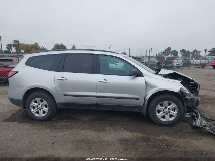 2013 Chevrolet Traverse Ls VIN: 1GNKRFED4DJ152058 Lot: 43975717