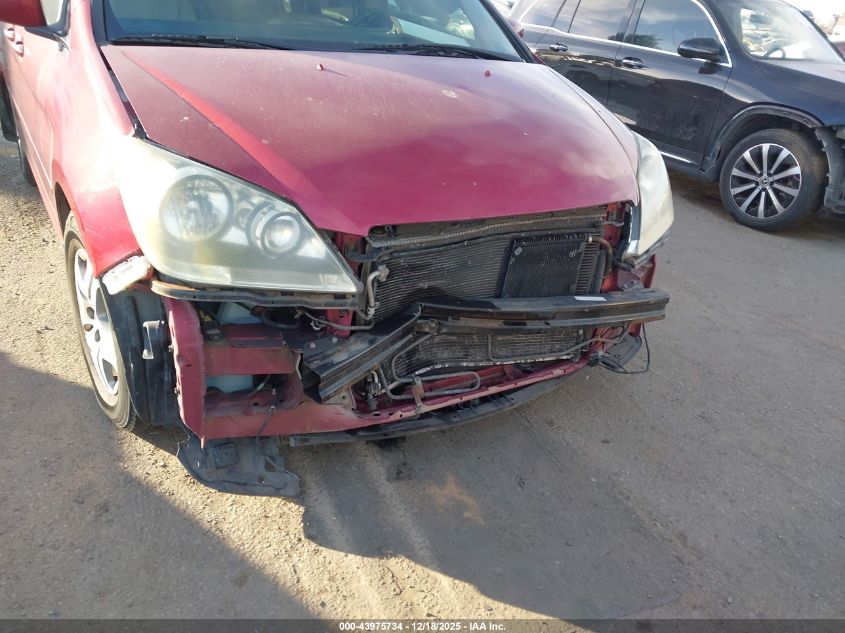 2005 Honda Odyssey Ex-L VIN: 5FNRL38705B036183 Lot: 43975734