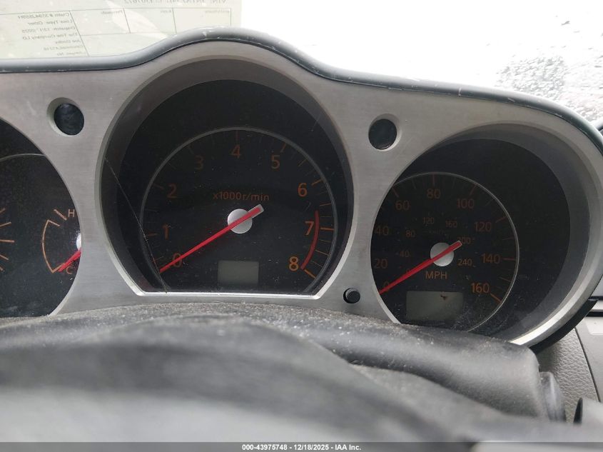 2006 Nissan 350Z Touring VIN: JN1AZ34D86M307672 Lot: 43975748