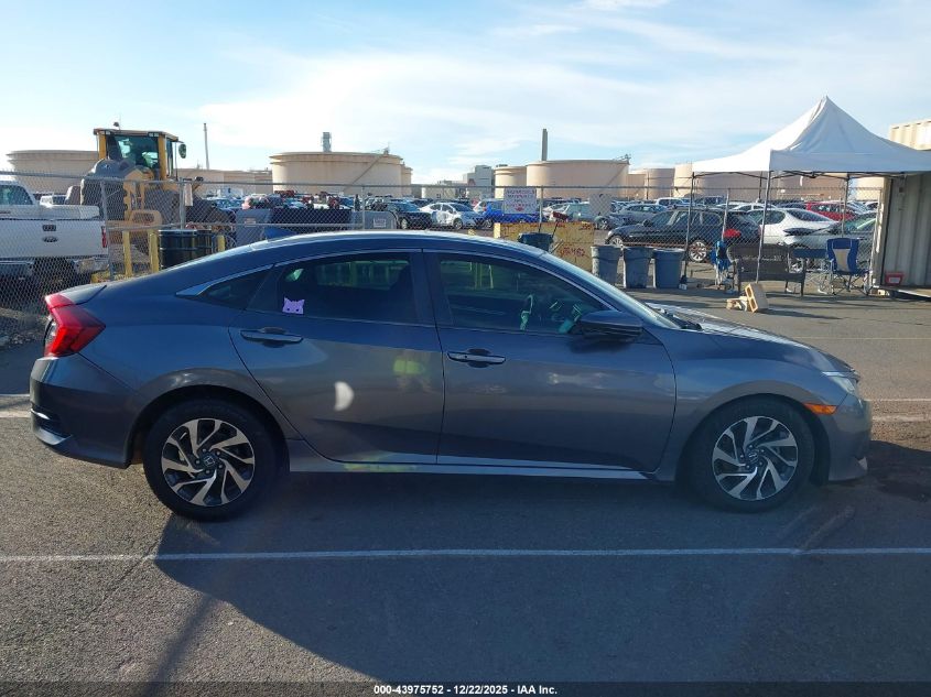 2017 Honda Civic Ex VIN: 19XFC2F75HE010754 Lot: 43975752