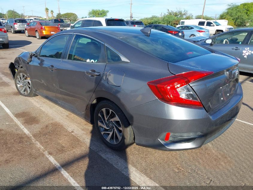 2017 Honda Civic Ex VIN: 19XFC2F75HE010754 Lot: 43975752