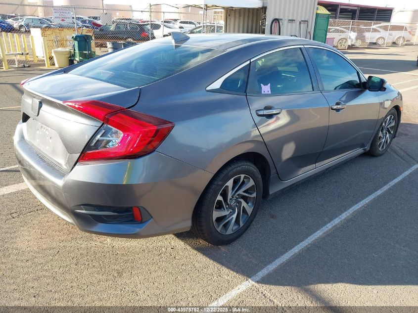 2017 Honda Civic Ex VIN: 19XFC2F75HE010754 Lot: 43975752