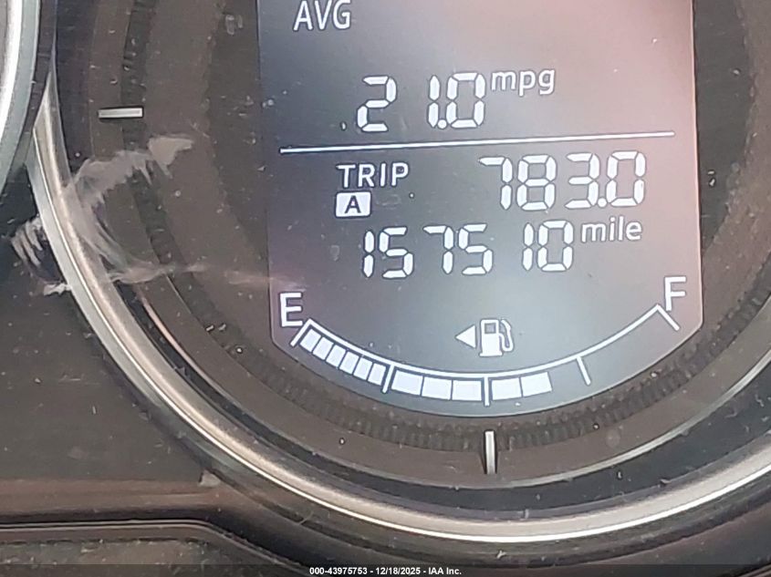 2016 Mazda Cx-5 Touring VIN: JM3KE2CY2G0608191 Lot: 43975753