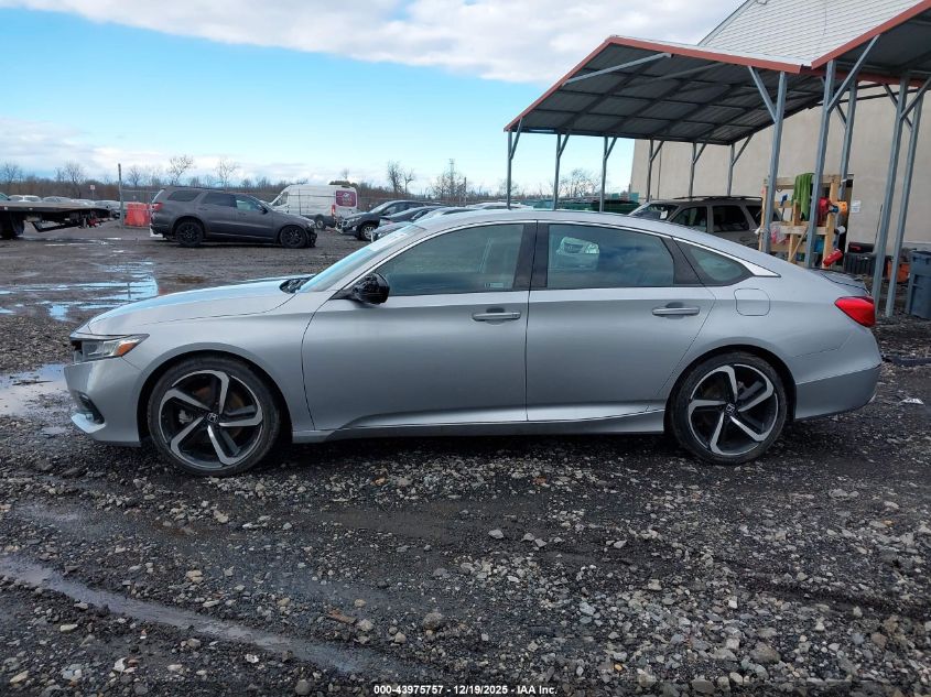 2022 Honda Accord Sport Special Edition VIN: 1HGCV1F43NA114608 Lot: 43975757