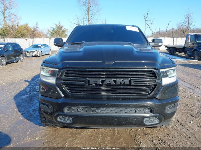 2019 Ram 1500 Laramie 4X4 5'7 Box VIN: 1C6SRFJT5KN781136 Lot: 43975766