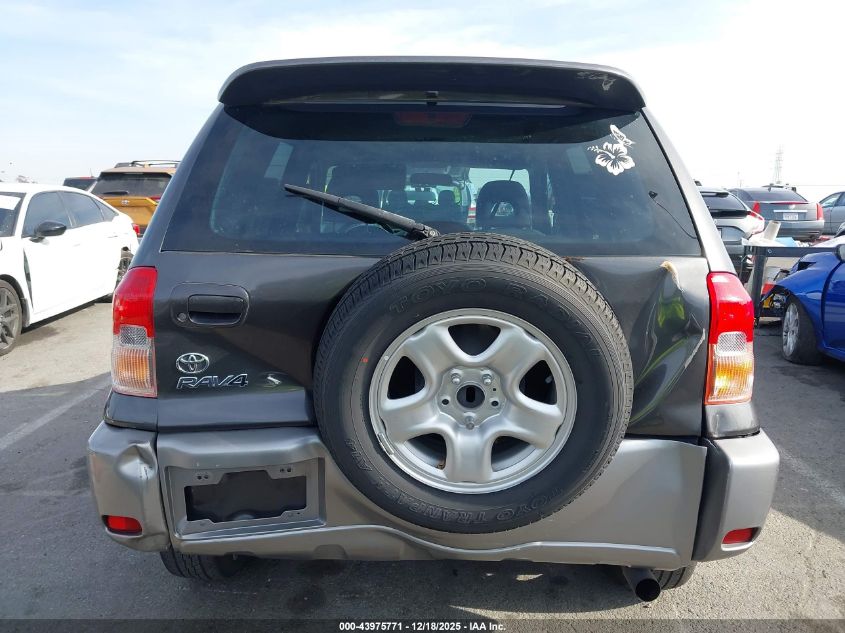 2003 Toyota Rav4 VIN: JTEGH20VX30097111 Lot: 43975771