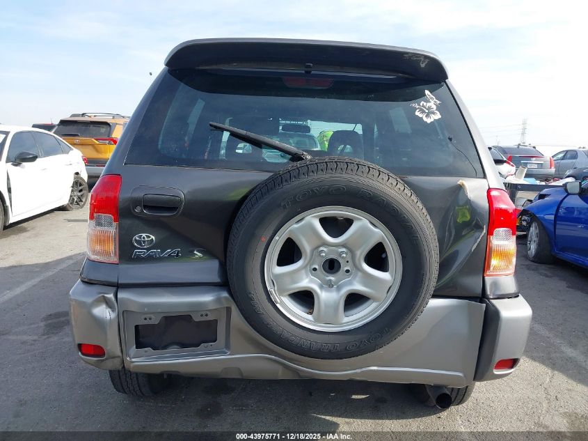 2003 Toyota Rav4 VIN: JTEGH20VX30097111 Lot: 43975771