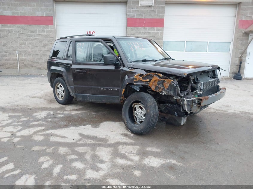 1C4NJRBB3ED603322 2014 Jeep Patriot Sport auction photo 1