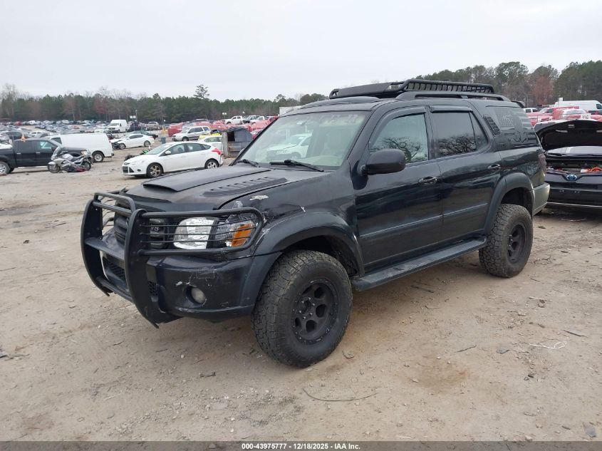 2001 Toyota Sequoia Limited V8 VIN: 5TDBT48A51S050220 Lot: 43975777