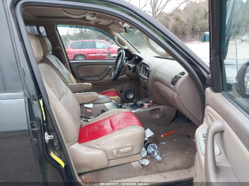 2001 Toyota Sequoia Limited V8 VIN: 5TDBT48A51S050220 Lot: 43975777