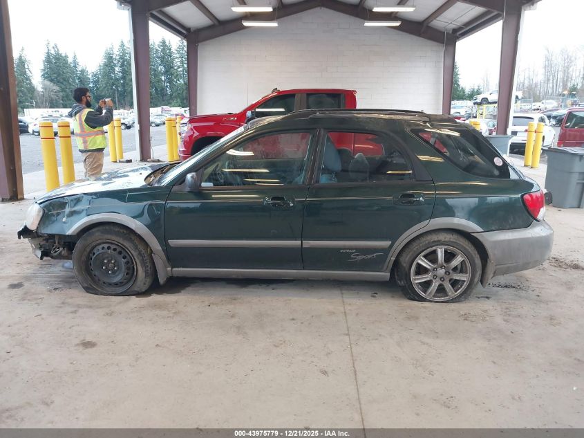 2005 Subaru Impreza Outback Sport Base W/Special Edition VIN: JF1GG68565H809966 Lot: 43975779