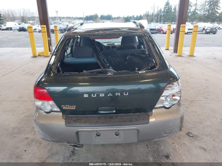2005 Subaru Impreza Outback Sport Base W/Special Edition VIN: JF1GG68565H809966 Lot: 43975779