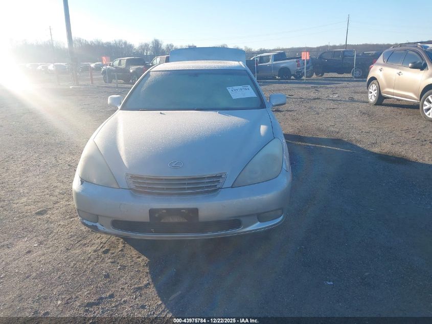 2003 Lexus Es300 VIN: JTHBF30G536014482 Lot: 43975784