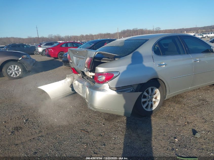 2003 Lexus Es300 VIN: JTHBF30G536014482 Lot: 43975784