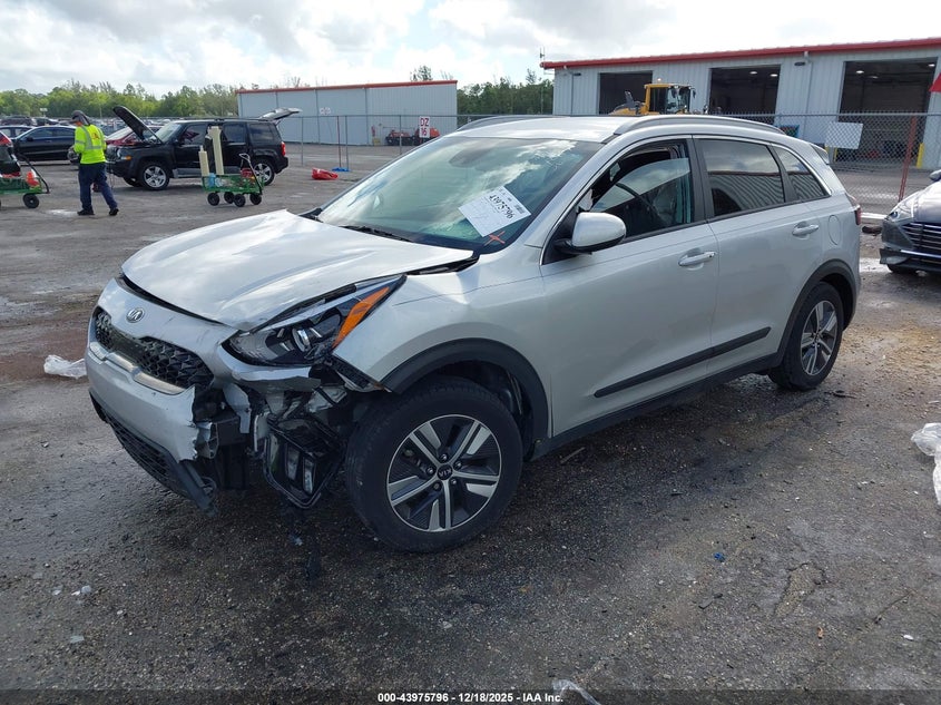 Vin: kndcb3lc5m5478941, lot: 44471492, kia niro lxs 20212