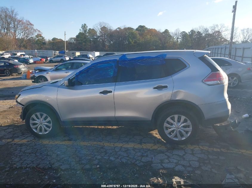 2016 Nissan Rogue S/Sl/Sv VIN: 5N1AT2MV6GC762315 Lot: 43975797