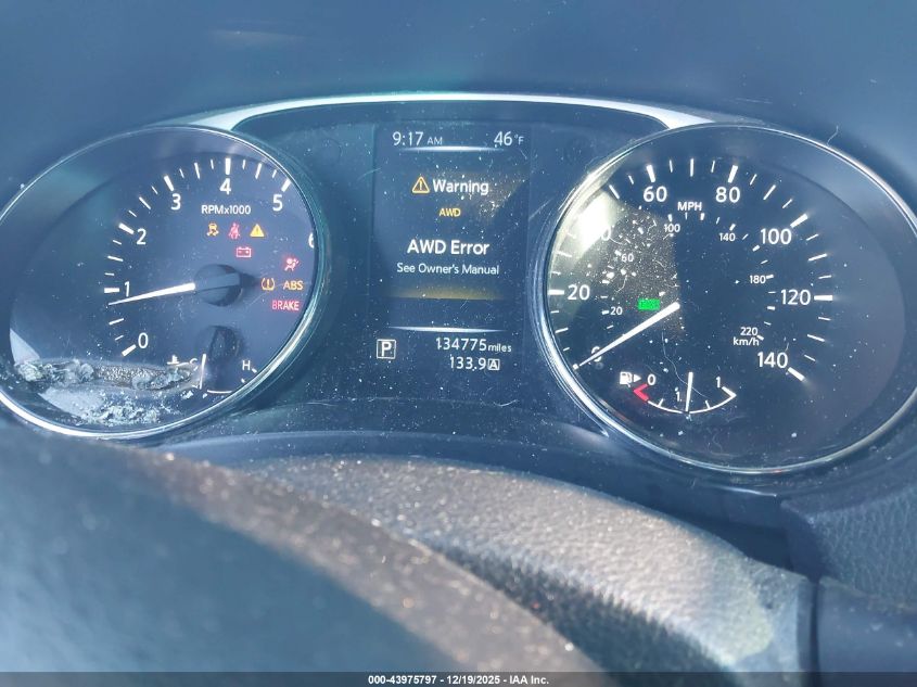 2016 Nissan Rogue S/Sl/Sv VIN: 5N1AT2MV6GC762315 Lot: 43975797