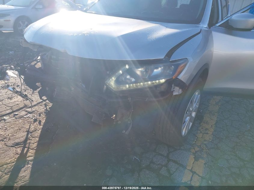 2016 Nissan Rogue S/Sl/Sv VIN: 5N1AT2MV6GC762315 Lot: 43975797