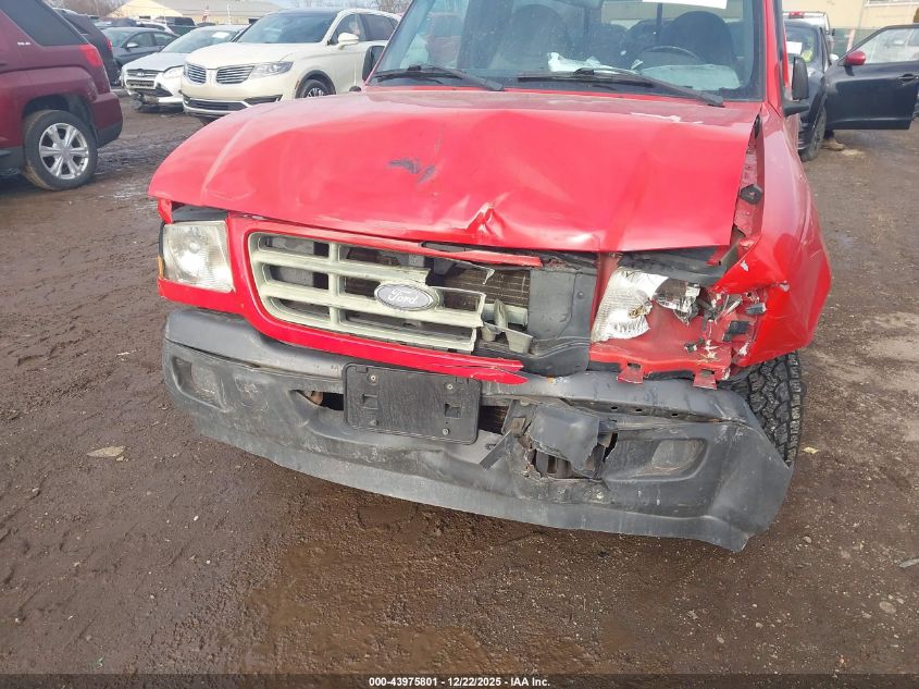 2002 Ford Ranger Xl/Xlt VIN: 1FTYR10D32PA10596 Lot: 43975801