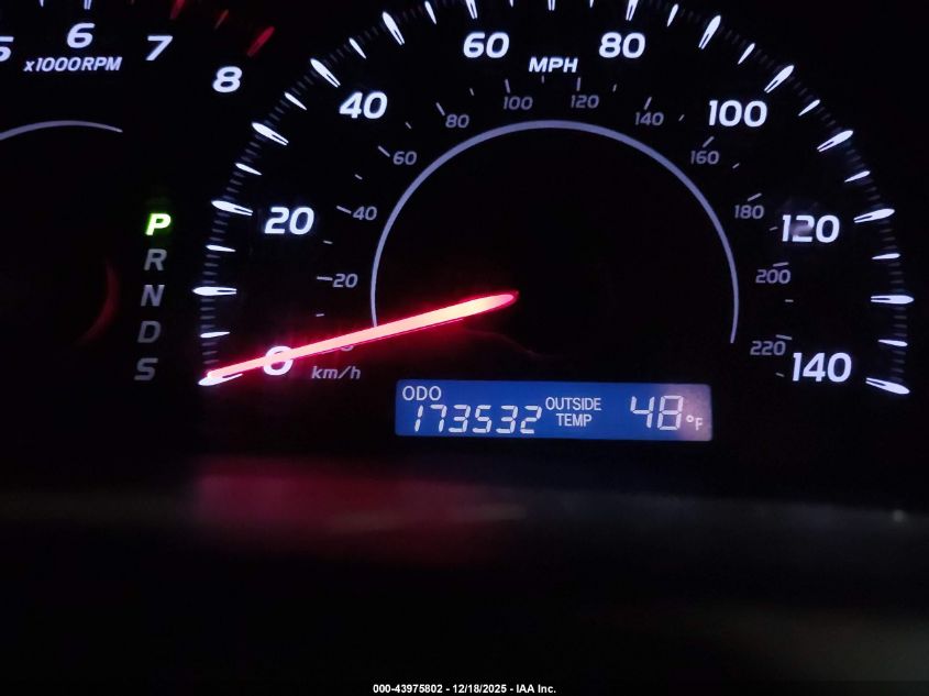 2011 Toyota Camry Le VIN: 4T4BF3EK8BR186077 Lot: 43975802