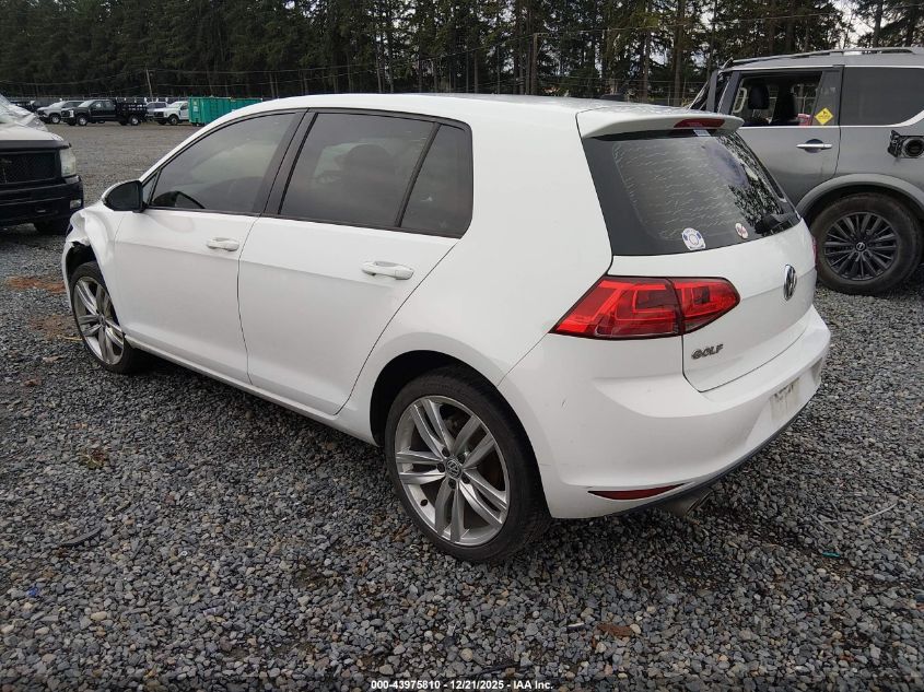 2015 Volkswagen Golf Tdi Sel 4-Door VIN: 3VWRA7AU8FM077197 Lot: 43975810