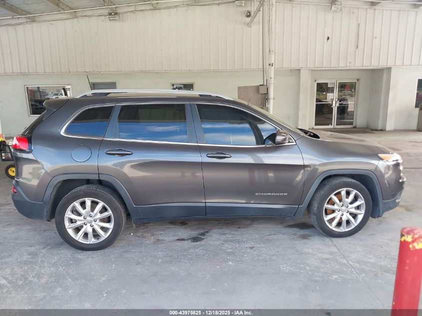 2016 Jeep Cherokee Limited VIN: 1C4PJLDS5GW324061 Lot: 43975825