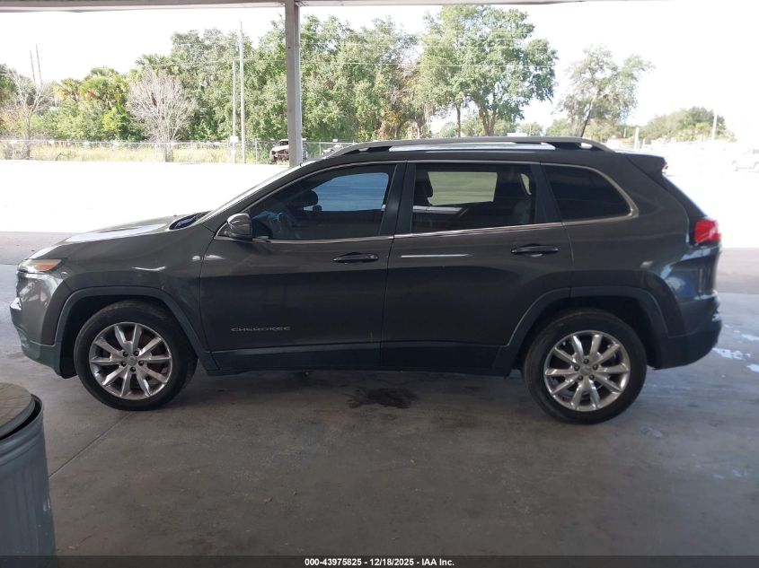 2016 Jeep Cherokee Limited VIN: 1C4PJLDS5GW324061 Lot: 43975825