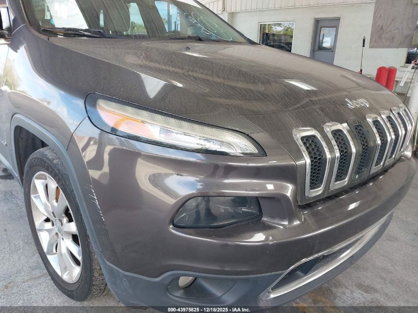 2016 Jeep Cherokee Limited VIN: 1C4PJLDS5GW324061 Lot: 43975825