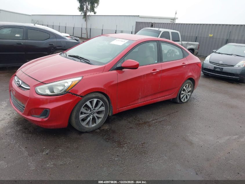 2017 Hyundai Accent Value Edition VIN: KMHCT4AE2HU279358 Lot: 43975826
