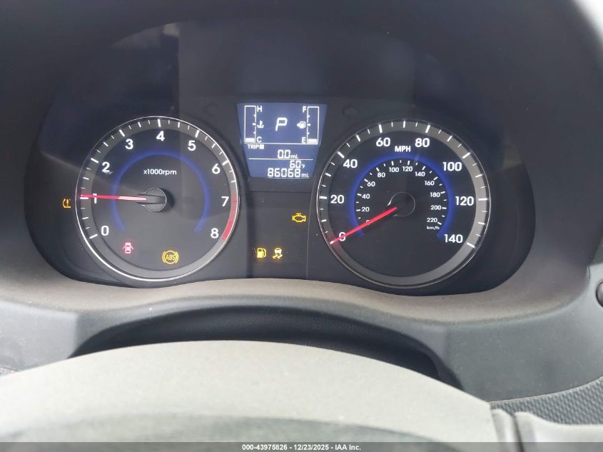 2017 Hyundai Accent Value Edition VIN: KMHCT4AE2HU279358 Lot: 43975826