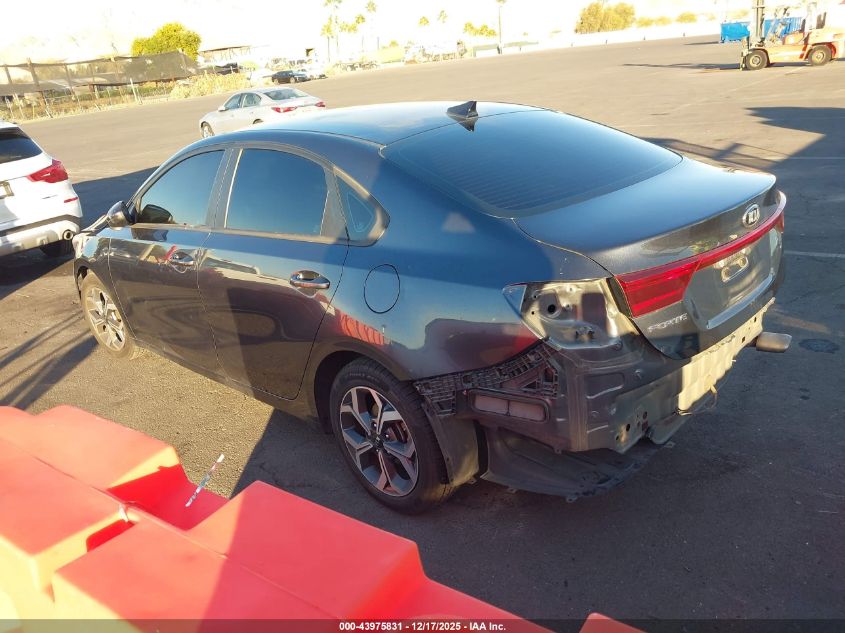 2021 Kia Forte Lxs VIN: 3KPF24AD4ME279284 Lot: 43975831