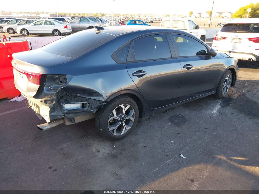 2021 Kia Forte Lxs VIN: 3KPF24AD4ME279284 Lot: 43975831