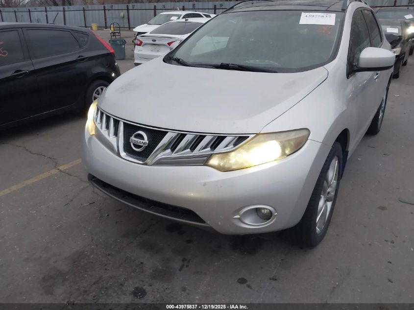 2009 Nissan Murano Le VIN: JN8AZ18W29W119143 Lot: 43975837
