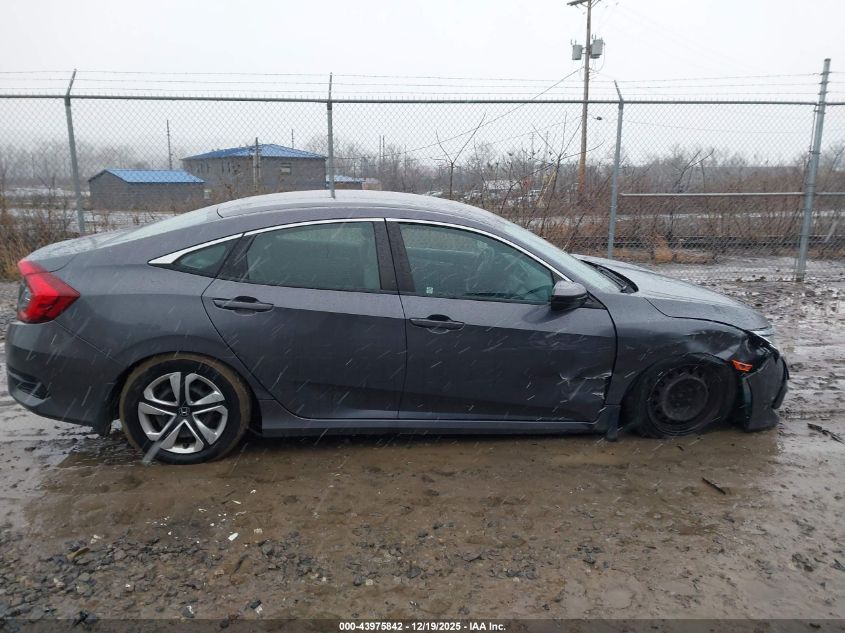 2017 Honda Civic Lx VIN: 2HGFC2F55HH574358 Lot: 43975842