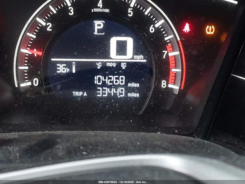 2017 Honda Civic Lx VIN: 2HGFC2F55HH574358 Lot: 43975842