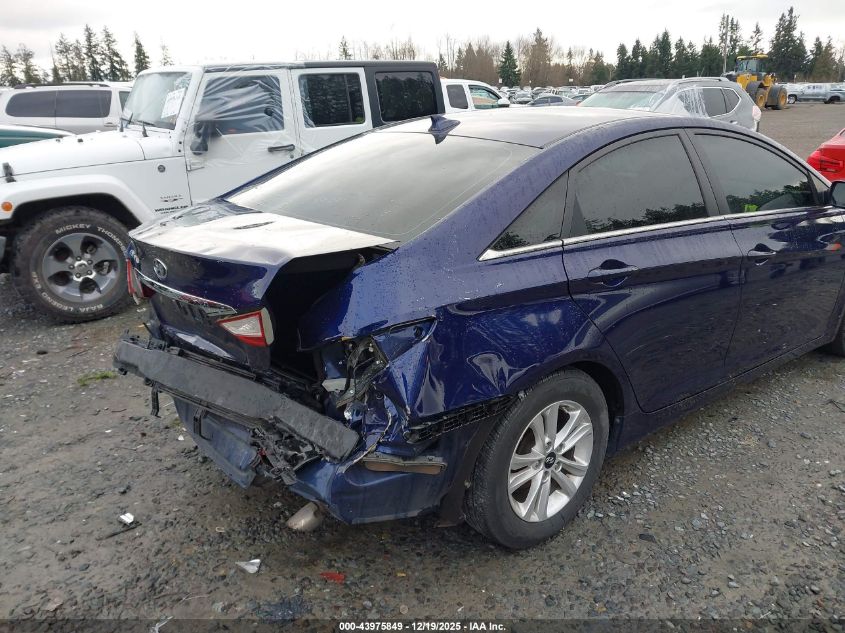 2013 Hyundai Sonata Gls VIN: 5NPEB4AC3DH745558 Lot: 43975849