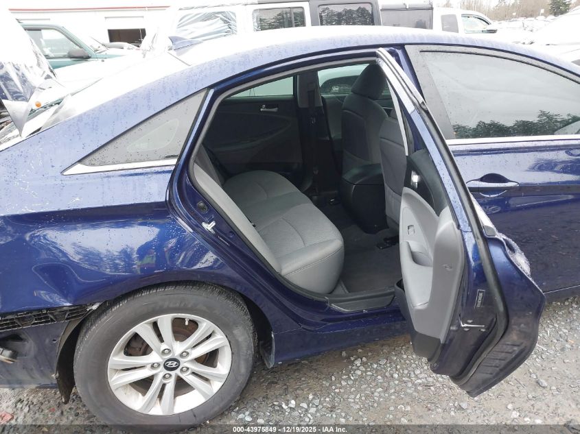 2013 Hyundai Sonata Gls VIN: 5NPEB4AC3DH745558 Lot: 43975849