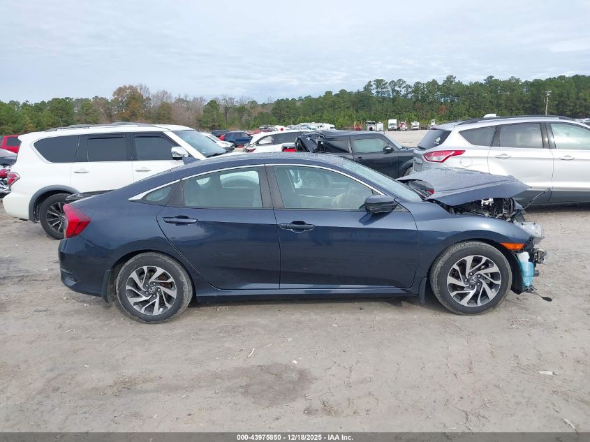 2018 Honda Civic Ex VIN: 19XFC2F79JE001240 Lot: 43975850